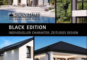 Modern wohnen auf einer Ebene - mit der ScanHaus Black Edition in Mockzig