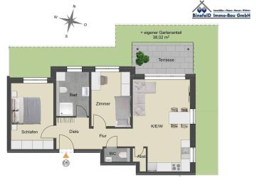 DONAUBLICK / 3 ZIMMER / NEUBAU / HAUS D