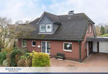 Vermietetes Einfamilienhaus auf einem Erbbaurechtsgrundstück in Rastede! Obj. 9218