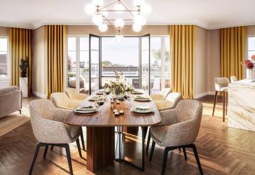 Die Krönung des Hauses – luxuriöses Penthouse – 5 Zimmer Plus