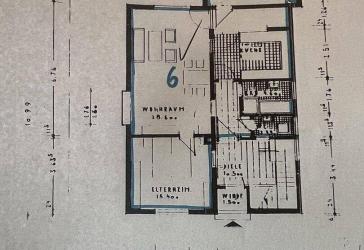Helle 4-Zimmerwohnung in Leimen (nicht Fasanerie), EG mit Balkon, Einbauküche