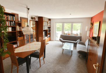 Helle 4-Zimmer-Wohnung am Waldeingang mit Garten, 2 Balkonen & guter Ausstattung in MA-Niederfeld