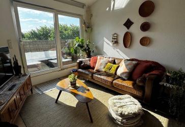 Großzügige Maisonettewohnung mit Loftcharakter über den Dächern von Neudorf