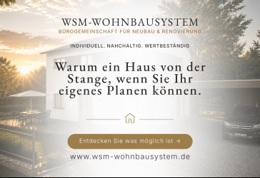 Das Haus für Ihr Grundstück - individuell geplant