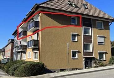 Modernisierte 3-Zimmer Eigentumswohnung 2 Balkone & Garage