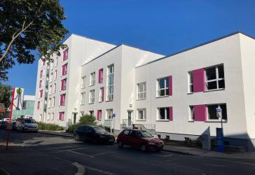 Blick über Döbeln - Familienwohnung mit Dachterrasse