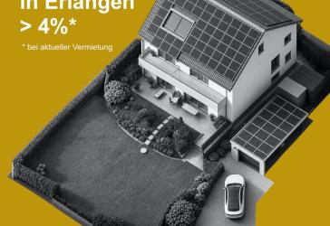 4,1 % Rendite - Anlageobjekt in Erlangen mit Potential