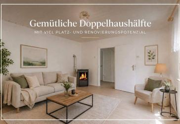 Gemütliche Doppelhaushälfte mit Carport und Garten in ruhiger Lage von Otterbach *mit viel Platz- & Gestaltungspotenzial*
