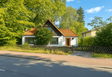 Attraktives Baugrundstück mit Altbestand und parkähnlichen Grundstück