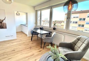 Noch vermietetes - lichtdurchflutetes Apartment in Garching - frisch saniert mit Stellplatz