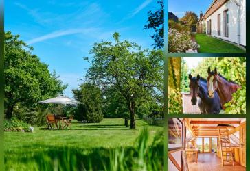 Wohnen und Invest im Grünen: Zwei-Haus-Ensemble plus Baugrundstück zwischen HH und HL