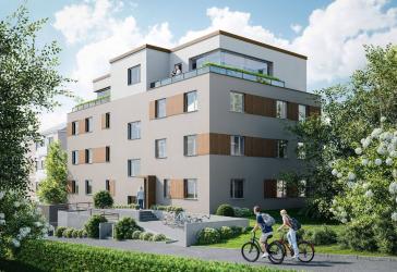 Exklusive Neubauwohnung / 97074 Würzburg-Frauenland / KfW-40-QNG / WE 1
