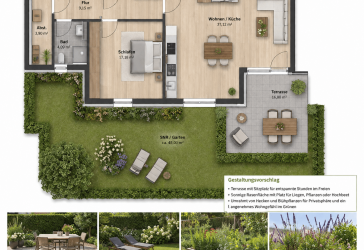 Barrierefrei wohnen – moderne Eigentumswohnung mit Balkon