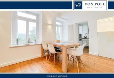 Exklusive möblierte Maisonette-Wohnung mit großer Terrasse im Luisenviertel