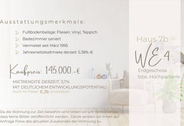 Günstiger Einstieg in Oldenburg: 3-Zimmer-Eigentumswohnung mit Potenzial!