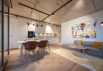 3-Zimmer-Neubauwohnung mit ca. 78 m², hochwertiger Ausstattung, Einbauküche & Ostbalkon in Rosenheim