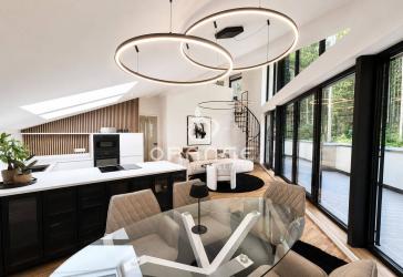 ***Exklusives Maisonette-Penthouse am Waldrand - Erstbezug mit privatem Wellnessbereich***