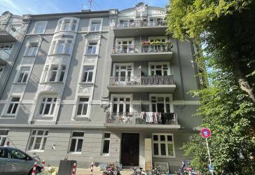 Rotherbaum: 3,5-Zi.-Altbau in Uninähe