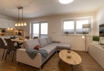 Moderne 3 - Zimmer Ferienwohnung voll möbliert in Dorum - Neufeld
