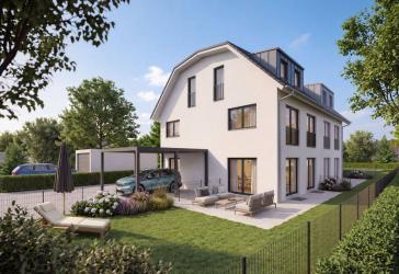 Neubauprojekt Doppelhaushälfte - modern und energieeffizient (A+)