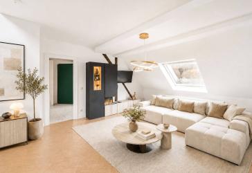 Einzigartige Maisonette mit Dachterrasse und separater Einliegerwohnung im ehemaligen Standesamt