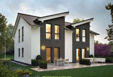 Traumhaus im Grünen - massa haus FamilyStyle 21.02S in Top-Lage von Müllheim