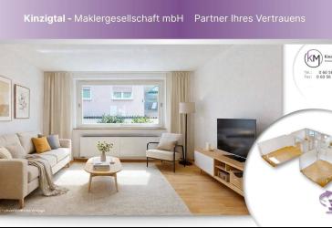 ++RESERVIERT++ 'ZENTRAL. PRAKTISCH. GEPFLEGT' 3-Zi-Wohnung mit idealer Anbindung und EBK.