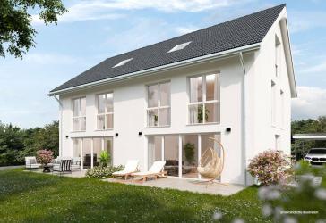 'Moderne und großzügige Neubau DHH in sehr begehrter Wohnlage von Leinfelden'