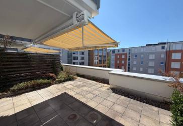 Barrierefreie 3,5 Zimmerwohnung mit großer Dachterrasse