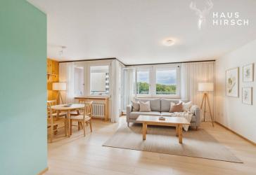 Panoramablick & Fernwärme: Attraktive 3,5-Zimmer-Wohnung hoch im 10. OG
