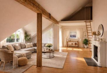 Mehr Wohnwert auf 134m² + Kamin und zwei Balkone