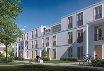 Erdgeschosswohnung mit Loggia und Garten Haus Merkurgarten Merkurhöfe