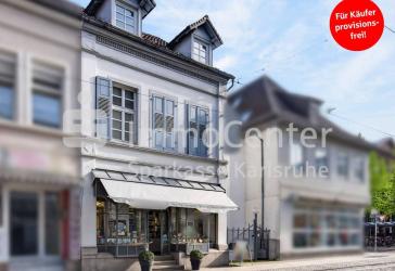 Einzigartiges Wohn- und Geschäftshaus mit historischem Liebhabercharakter im Herzen von Durlach!