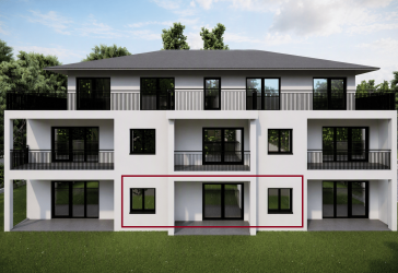 Stilvoll & Modern - 2-Zimmer-Wohnung mit Terrasse - Neubau Am Solepark