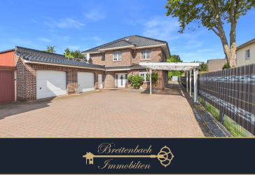 Delmenhorst - Stickgras/Annenriede . Exklusive Stadtvilla mit 5 Zimmern, Sauna & traumhaftem Garten