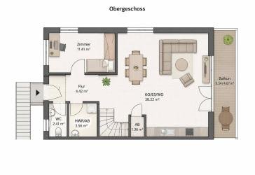 Vorschaubild Maisonettewohnung
