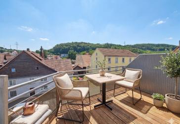 Gepflegte und günstige 3-Zi-Wohnung zentral in Brombach!