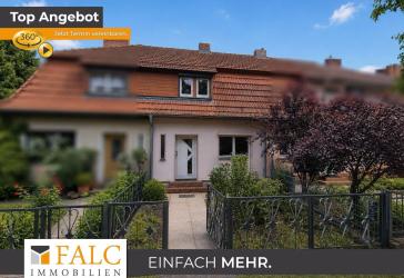 Attraktives Reihenhaus mit Terrasse, Garten und zahlreichen Extras - FALC Immobilien