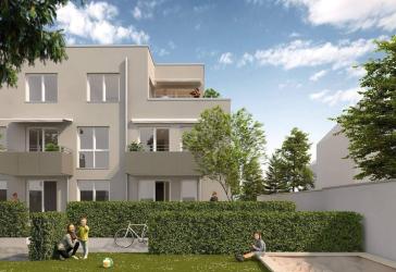 Erstbezug in 2026: schöne 3-Zi.-Whg. im 1.OG mit West-Balkon, Effizienz A+, Wärmepumpe, Gründächer, Bad mit Fenster, u.v.m.
