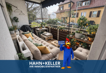 Einziehen & Wohlfühlen! Attraktive 3 Zimmer-Wohnung mit 2. Balkone in Fellbach!