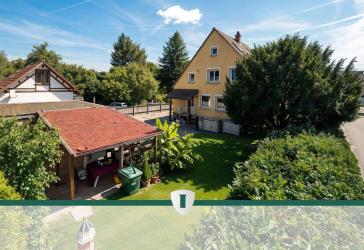 *RESERVIERT* Freiwerdendes Zweifamilienhaus auf großzügigem Grundstück in zentraler Lage