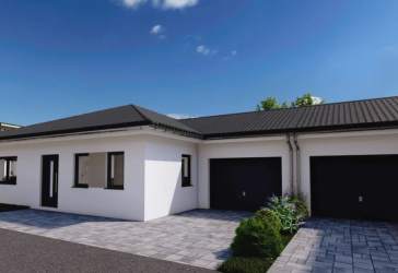 KfW 55 - 5 Service Bungalows Arnstein - Baustart !