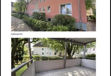 Von Privat - lichtdurchflutete 2 Zimmer-Wohnung Kernsaniert(22/23) Zentral