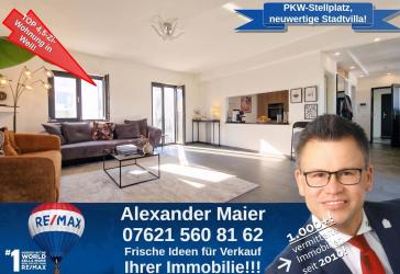 Modernes Erstbezug-Flair in Weil am Rhein - Lichtdurchflutete 120 m² Wohnung mit Premium-Ausstattung
