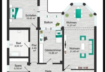 Vorschaubild Wohnung