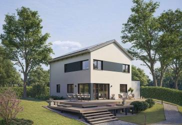 Exklusive Villa 142 von Hanse Haus - QNG-förderfähig bauen im Baugebiet Pfingsfeld in Heek