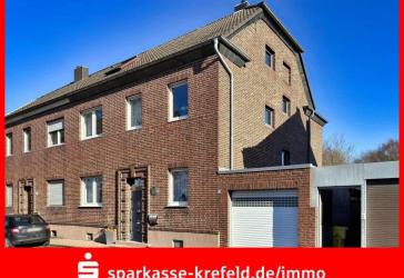 Doppelhaushälfte mit Garage und Gartenparadies