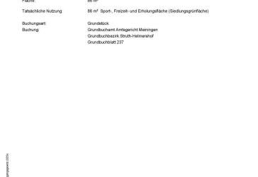 Verkaufe mehrere Grundstücke in Struth-Helmershof und Weidebrunn
