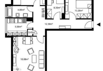 Großzügige 3,5 Zimmerwohnung in Offenbach