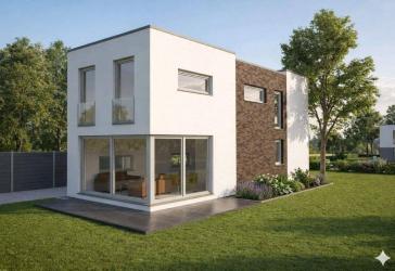 Schnelsen - Bauhaus ca. 121 m² auf ca. 404 m² Grundstück - GEG Endenergiebeddarf A+ projektiert